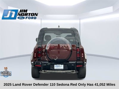 2025 Land Rover Defender 110 Sedona Red