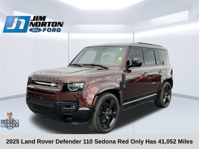 2025 Land Rover Defender 110 Sedona Red