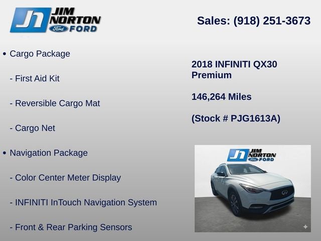 2018 INFINITI QX30 Premium