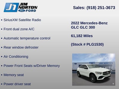 2022 Mercedes-Benz GLC GLC 300 Coupe 4MATIC®