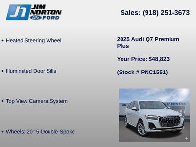 2025 Audi Q7 55 Premium Plus quattro