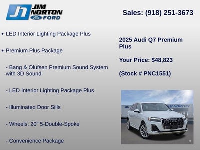 2025 Audi Q7 55 Premium Plus quattro