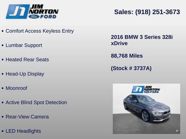 2016 BMW 3 Series 328i xDrive
