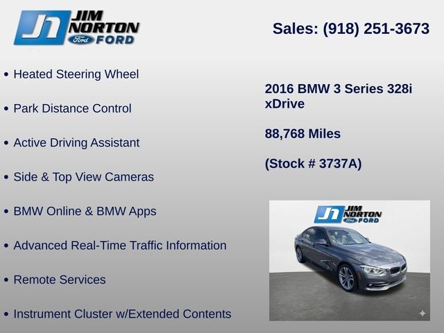 2016 BMW 3 Series 328i xDrive