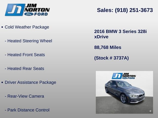 2016 BMW 3 Series 328i xDrive