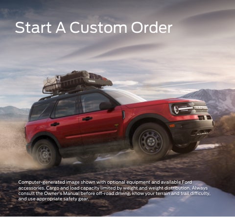 Start a custom order | Jim Norton Ford in Broken Arrow OK