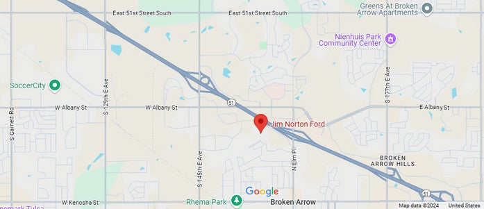 Link to Map Showing Jim Norton Ford